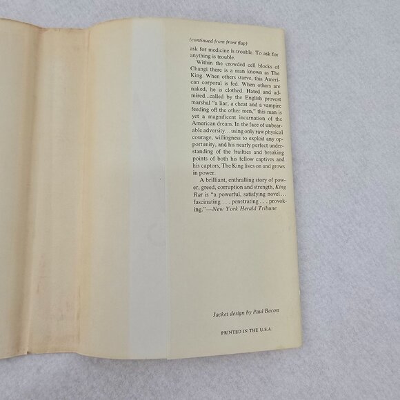 King Rat James Clavell Hardcover Book Club Edition BCE 1962 Shogun - Picture 8 of 16